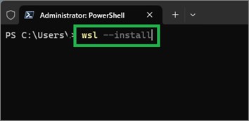 wslのインストール