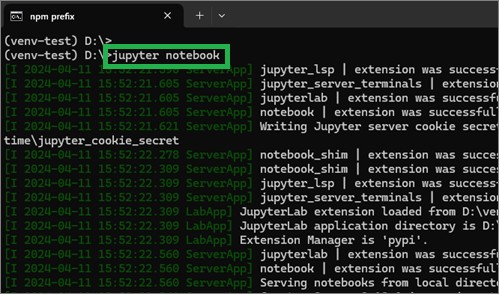Jupyter Notebookの起動